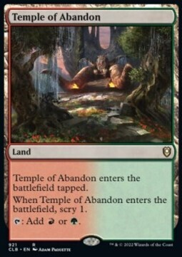 Temple of Abandon (Rare-CLB)