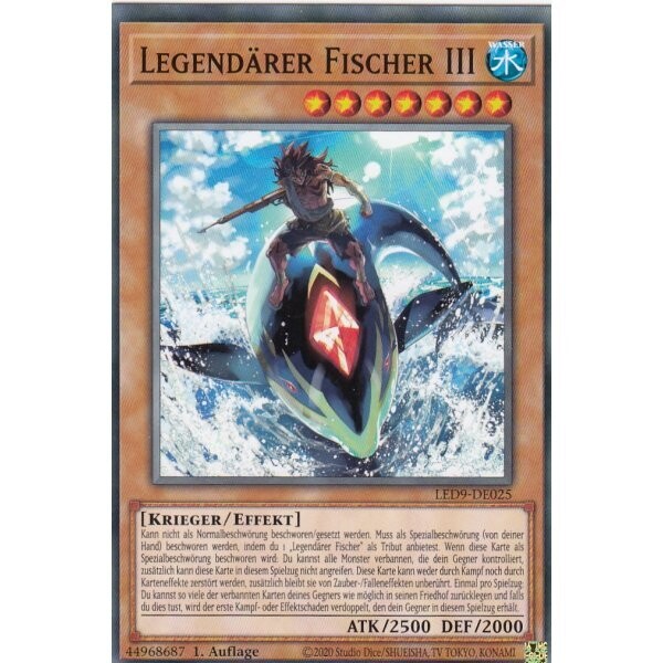 Legendärer Fischer III (LED9)