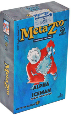 MetaZoo Tribal Theme Deck: Alpha Iceman EN (2nd Edition)