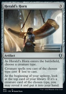 Herald&#39;s Horn  (Uncommon-CLB)