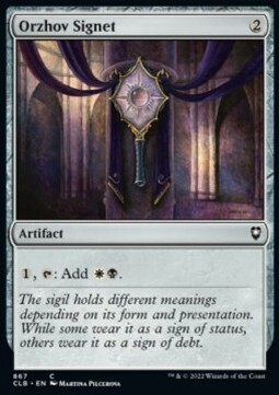 Orzhov Signet (Common-CLB)