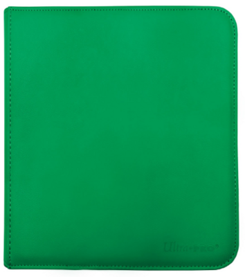 Ultra Pro - 12-Pocket Zippered PRO Binder - Green