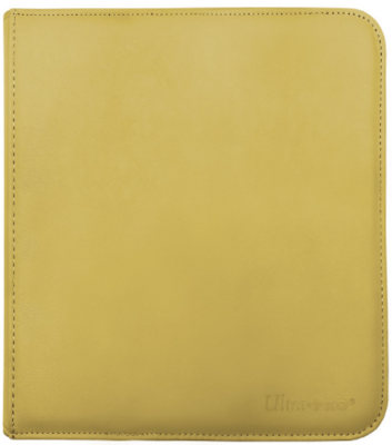 Ultra Pro - 12-Pocket Zippered PRO Binder - Yellow