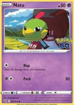 Pokemon Go - Natu - EN (32/78)