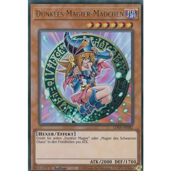 Dunkles Magier-Mädchen (Ultra Rare - LDS3)