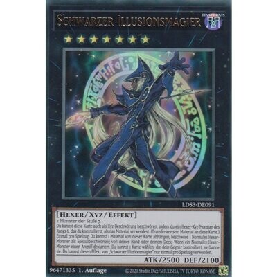 Schwarzer Illusionsmagier (Ultra Rare - LDS3)