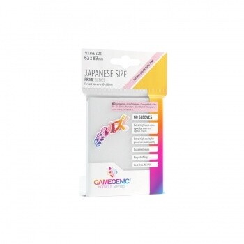 Gamegenic - PRIME Japanese Sleeves (60) - White