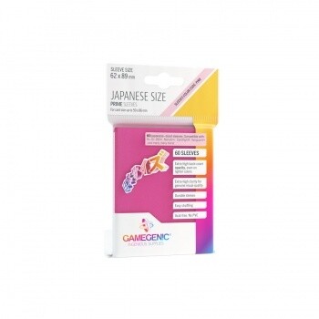 Gamegenic - PRIME Japanese Sleeves (60) - Pink
