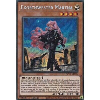 Exoschwester Martha (Secret Rare - POTE)