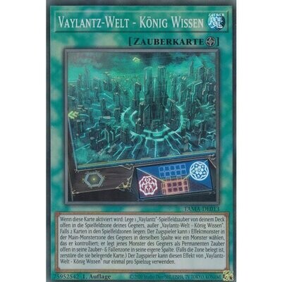 Vaylantz-Welt - König Wissen (Super Rare - TAMA)