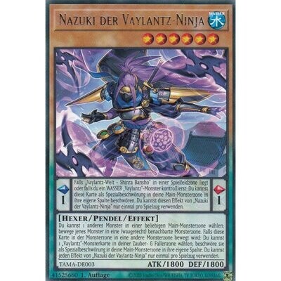 Nazuki der Vaylantz-Ninja (Rare - TAMA)