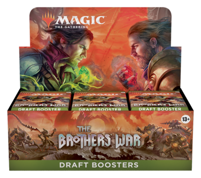Magic: The Brothers' War - Draft Booster Display