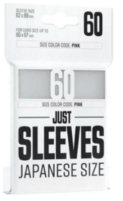 Just Sleeves - Japanese Size - Clear (60)