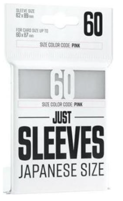 Just Sleeves - Japanese Size - White (60)