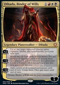 Dihada, Binder of Wills (Mythic-DMC)