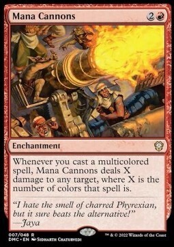Mana Cannons (Rare-DMC)