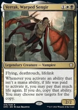 Verrak, Warped Sengir (Rare-DMC)