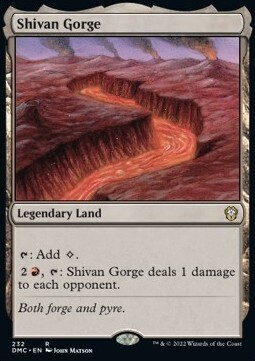 Shivan Gorge (Rare-DMC)