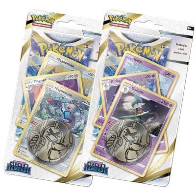 Pokémon - Silberne Sturmwinde - Premium Blister Booster Set (2) - EN