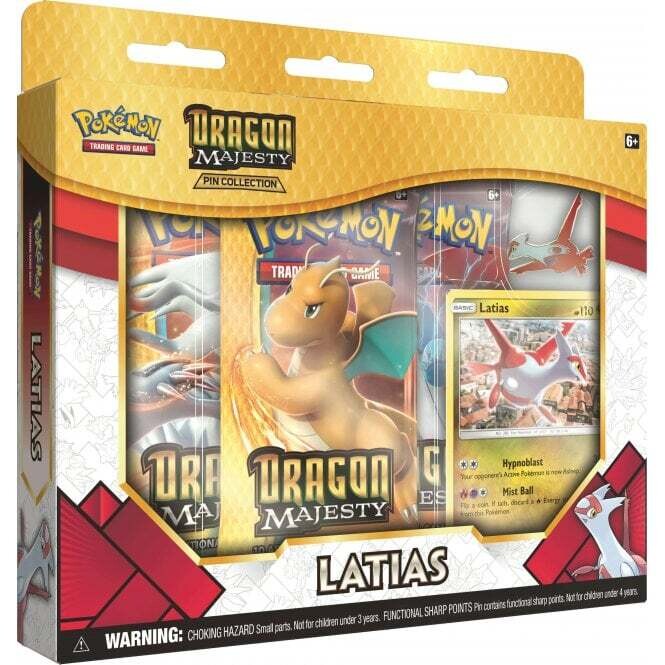 Pokémon - Dragon Majesty: Pin Kollektion - Latias​ - EN