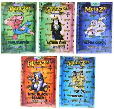 MetaZoo - Wilderness - Theme Deck Set - EN (5) (1st Edition)