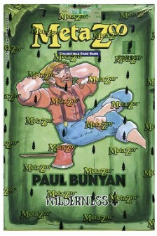 MetaZoo - Wilderness - Theme Deck - Paul Bunyan - EN (1st Edition)