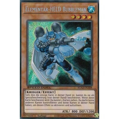 Elementar-HELD Bubbleman (Secret Rare - SGX2)
