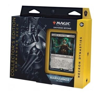 Magic: Warhammer 40'000 - PREMIUM Commander Deck - Necron Dynasties - EN
