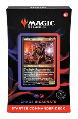 Magic: Commander Starter Deck - Das Personifizierte Chaos