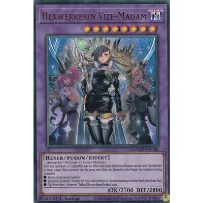 Hexwerkerin Vize-Madam (Ultra Rare - MAMA)