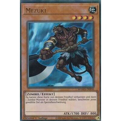 Mezuki (Ultra Rare - MAMA)