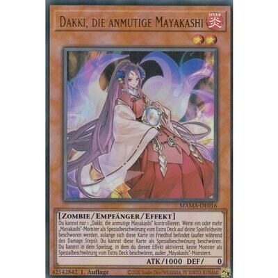 Dakki, die anmutige Mayakashi (Ultra Rare - MAMA)