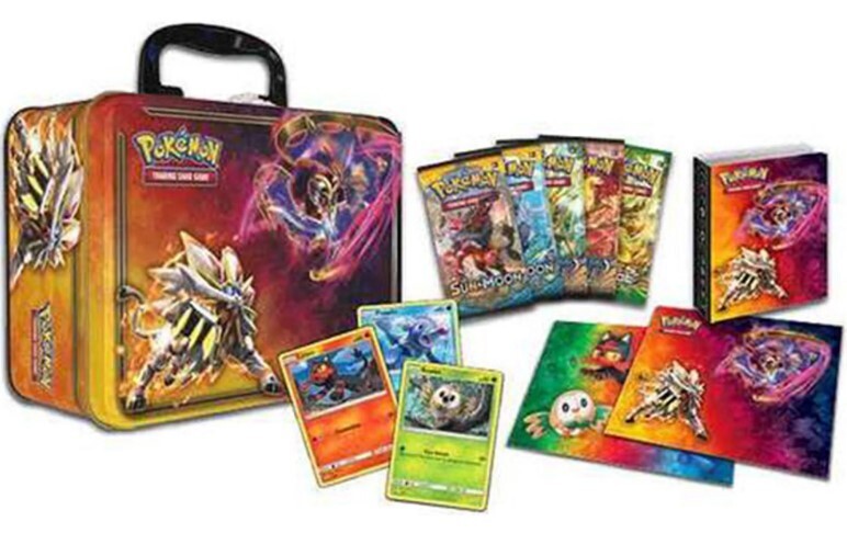 Mallette Collection Pokémon - Coffret Métal Avec Cartes Promo Et Boosters - Multicolore