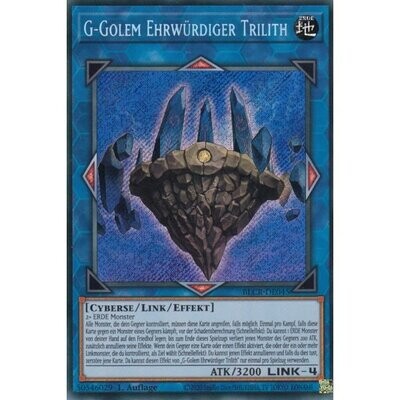 G-Golem Ehrwürdiger Trilith (Secret Rare - BLCR)
