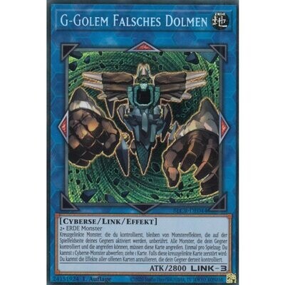 G-Golem Falsches Dolmen (Secret Rare - BLCR)