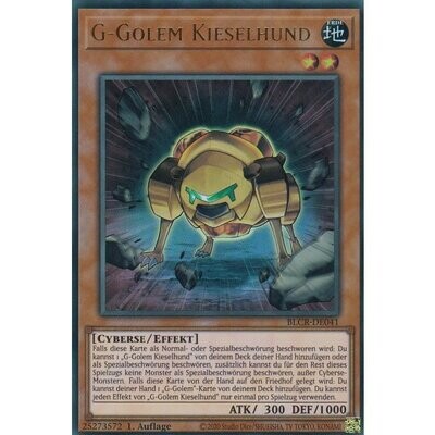 G-Golem Kieselhund (Ultra Rare - BLCR)