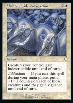 Unbreakable Formation (Rare-BRO)