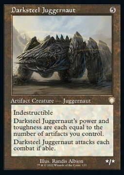 Darksteel Juggernaut (Rare-BRO)