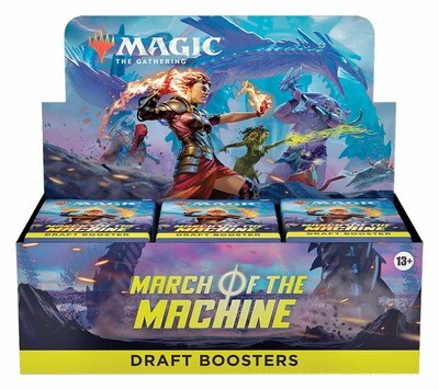 Magic: Marsch der Maschine - Draft Booster Display - EN