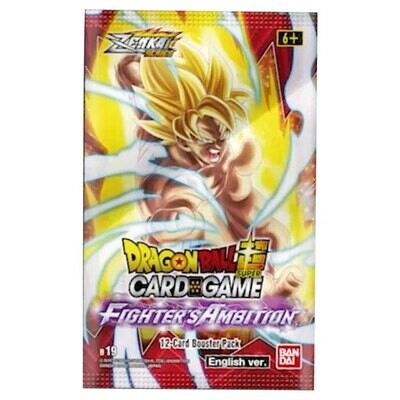 Dragon Ball Super - Fighter's Ambition (BT19) - Booster - EN