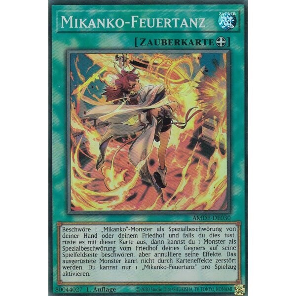 Mikanko-Feuertanz (Super Rare - AMDE)