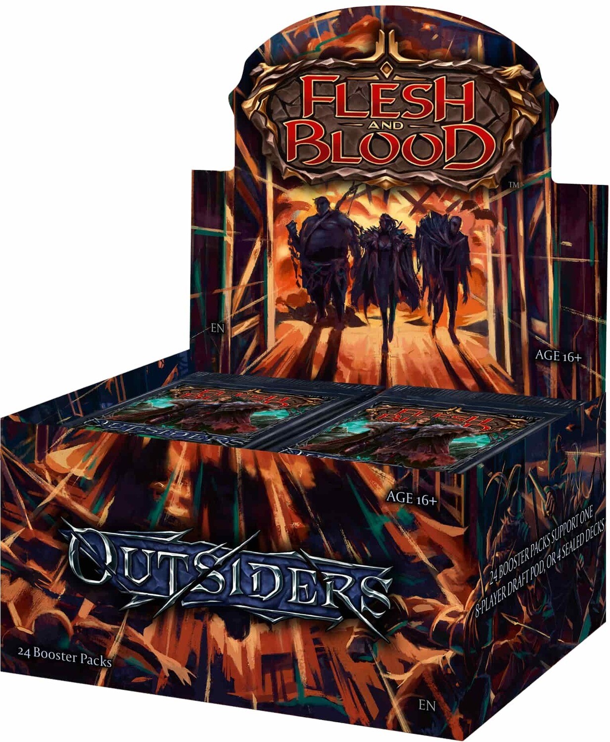 Flesh and Blood - Outsiders - Booster Display - EN