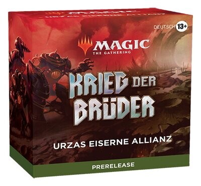 Magic: Krieg der Brüder - Prerelease Kit - Urza's Eiserne Allianz - EN