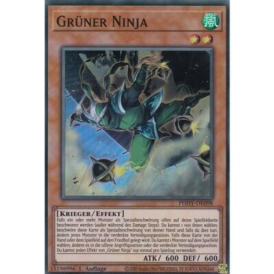 Grüner Ninja (Super Rare - PHHY)