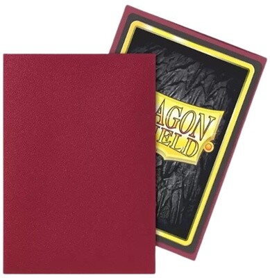 Dragon Shield - Japanese Sleeves - Blood Red Matte