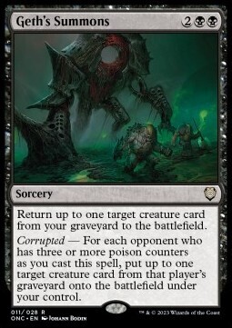 Geth&#39;s Summons (Rare-ONC)