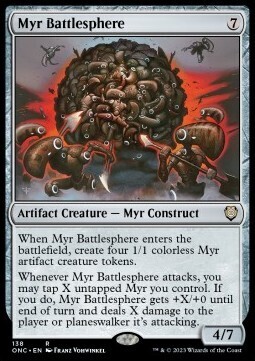 Myr Battlesphere (Rare-ONC)