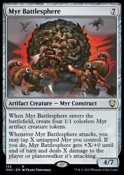 Myr Battlesphere (Rare-ONC)