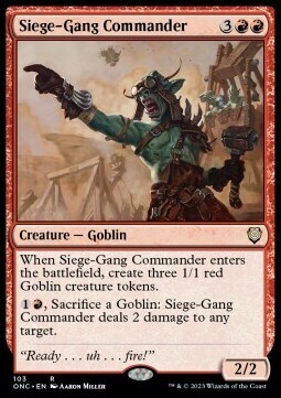 Siege-Gang Commander (Rare-ONC)