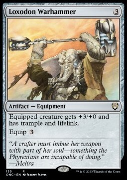 Loxodon Warhammer (Rare-ONC)